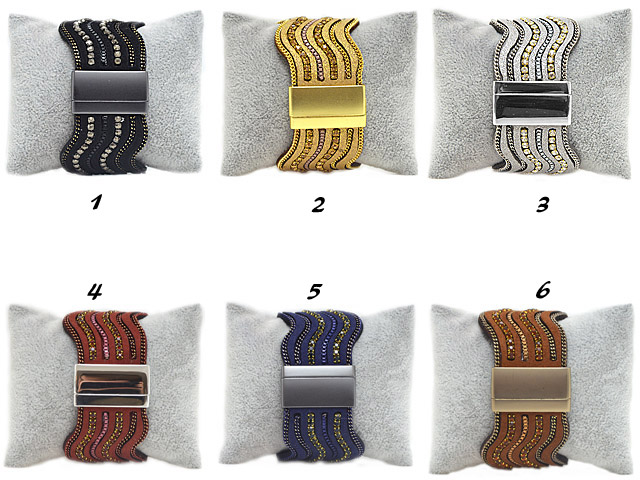 Alcantara-Armband "Orient"